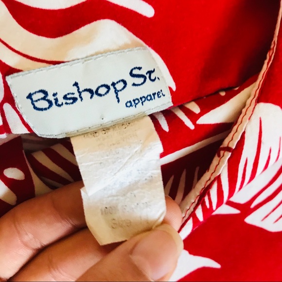 FLORAL BISHOP ST. HAWAII VIBES DRESS - Picture 4 of 11